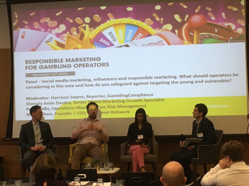 Panel - Social media marketing, influencers and responsible marketing. What should operators be considering in this area and how do you safeguard against targeting vulnerable people?