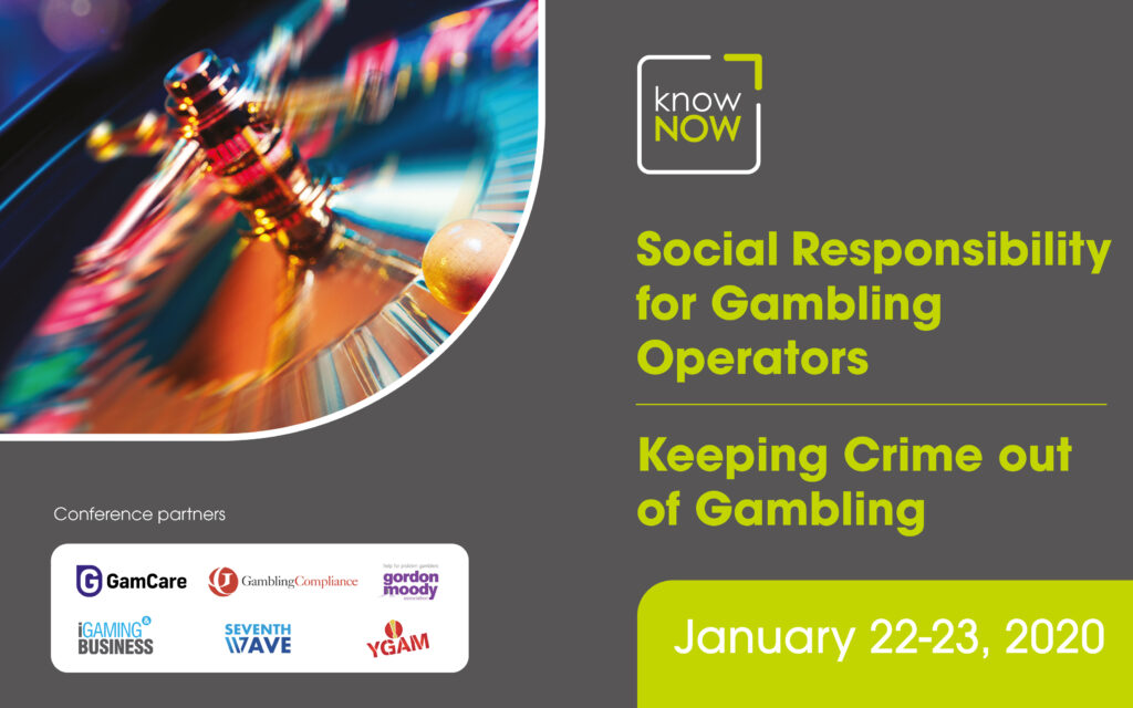 Social Responsibility for Gambling Operators and Keeping Crime out of Gambling from KnowNow Limited