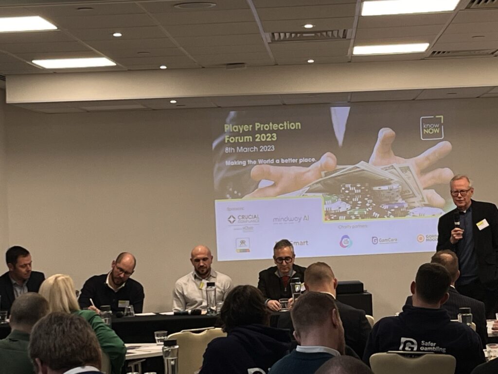 Panel discussion at the Player Protection Forum 2023 - How can tech help the single customer view?