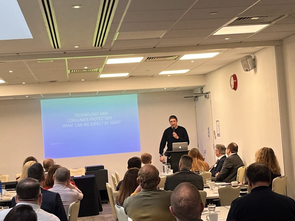 Simo Dragicevic. Member Digital Advisory Panel. UK Gambling Commission at the KnowNow Player Protection Forum 2023